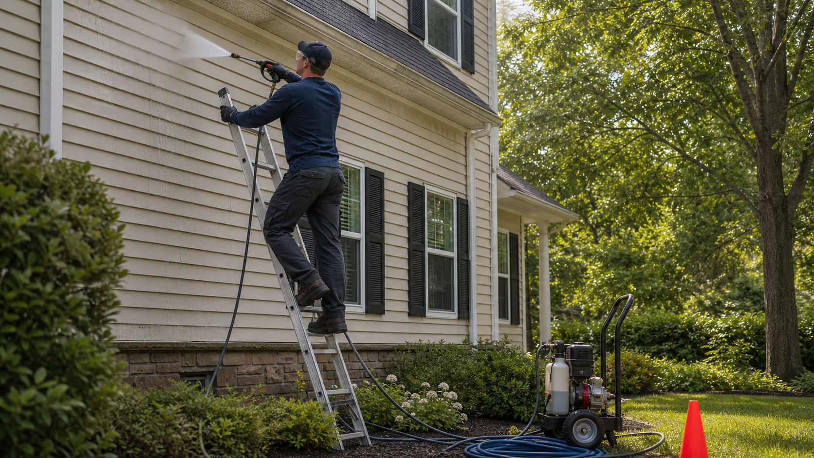 power washing safety precautions