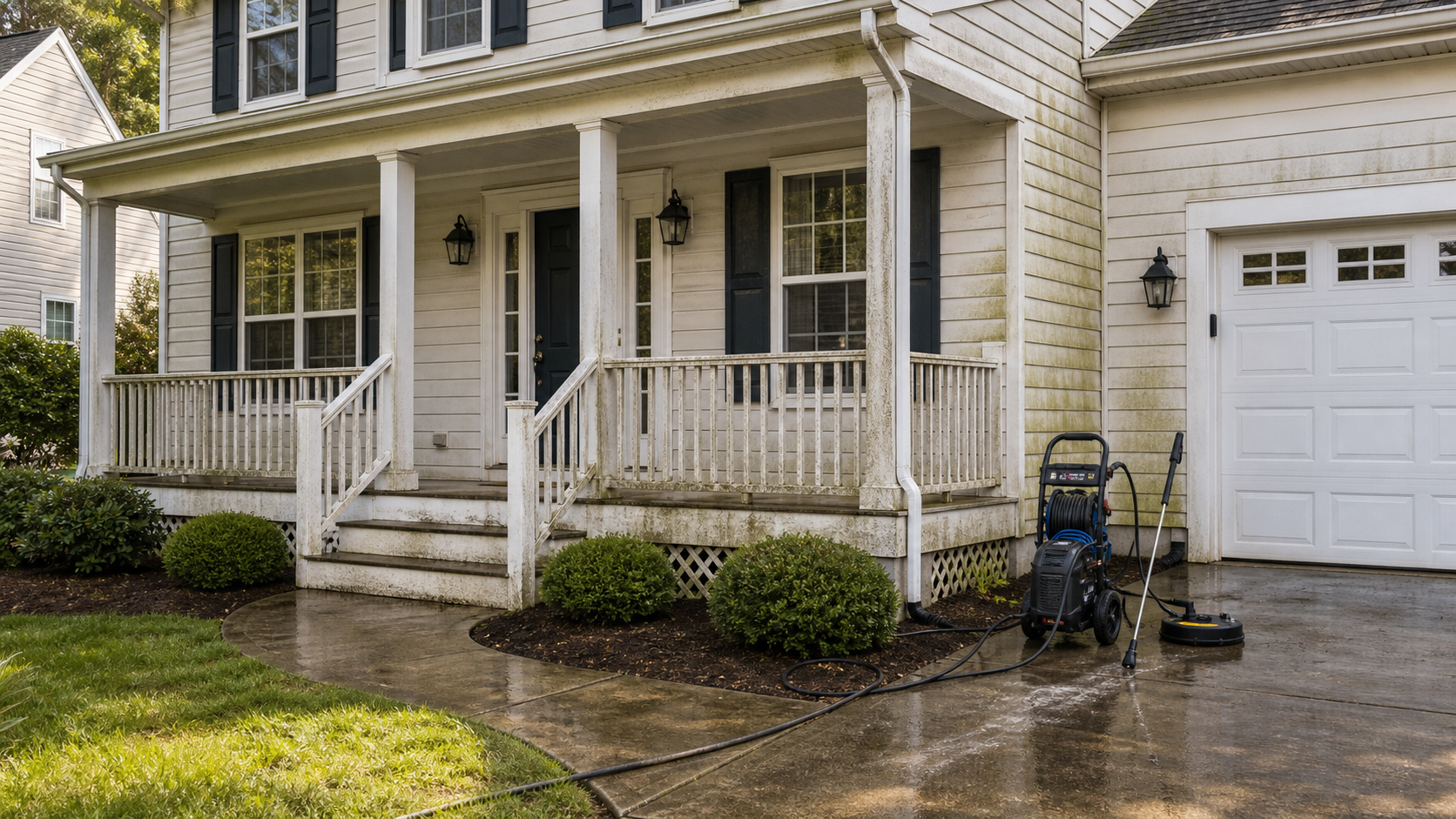 signs your home needs pressure washing