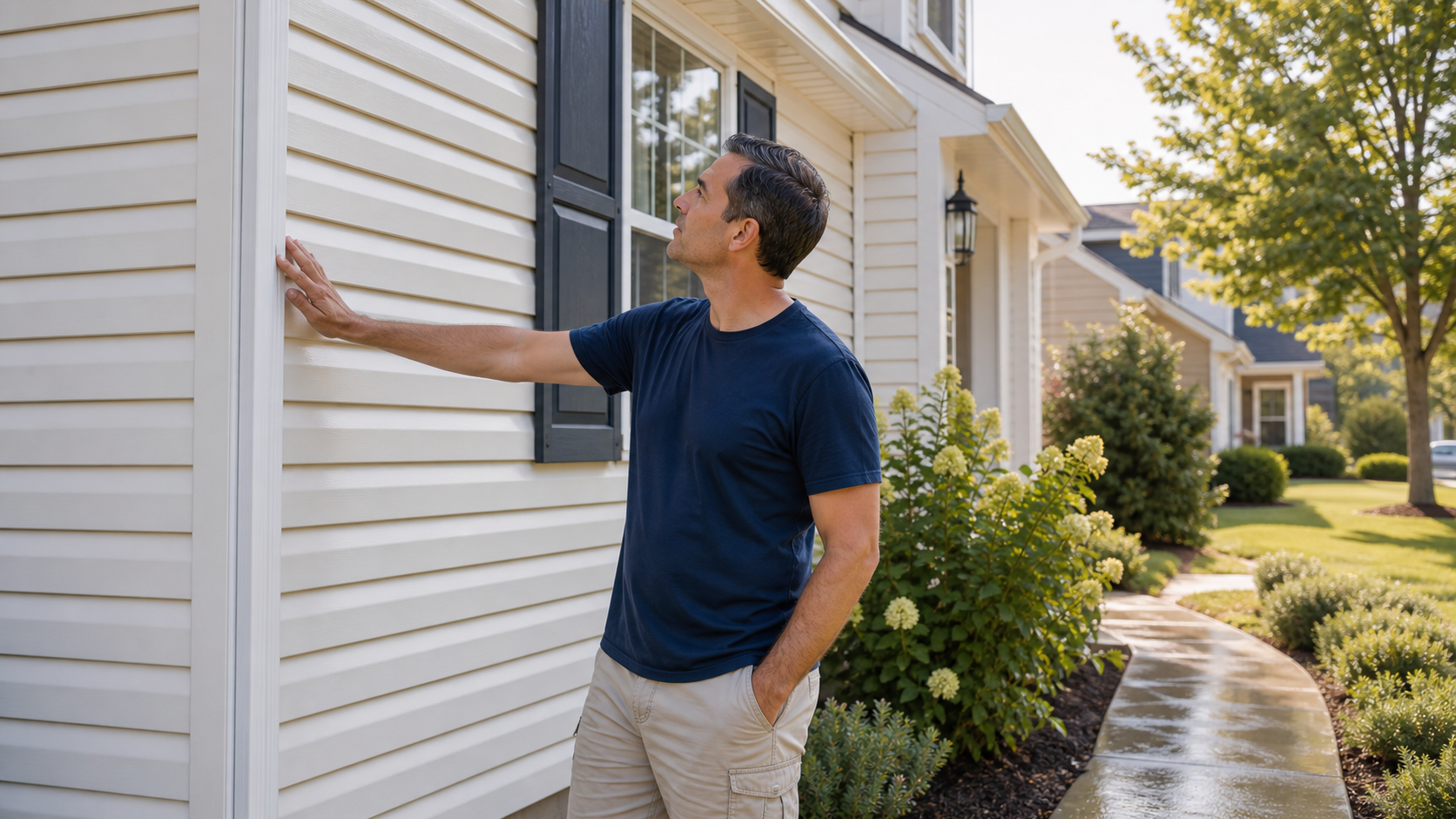 what to do after pressure washing service Northern Virginia home